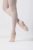 baletki materiałowe intermezzo z dzieloną podeszwą w kolorze ballet pink