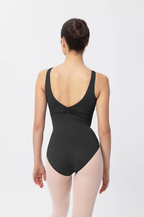 klasyczne body baletowe model 31232 kolor 037 (czarny) widok tył