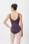 klasyczne body baletowe model 31232 kolor 253 (szara śliwka) widok tył