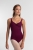 klasyczne body baletowe model 31232 kolor 275(granate) widok przód